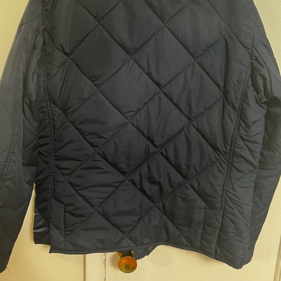 J. Crew Men's Navy Quilted Puffer Jacket - Picture 3 of 4